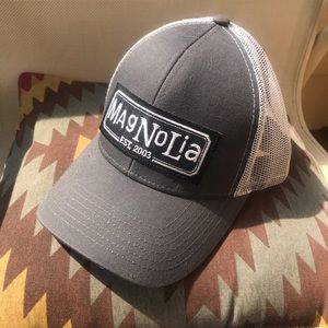 Magnolia snap back cap—Chip and Joanna Gaines